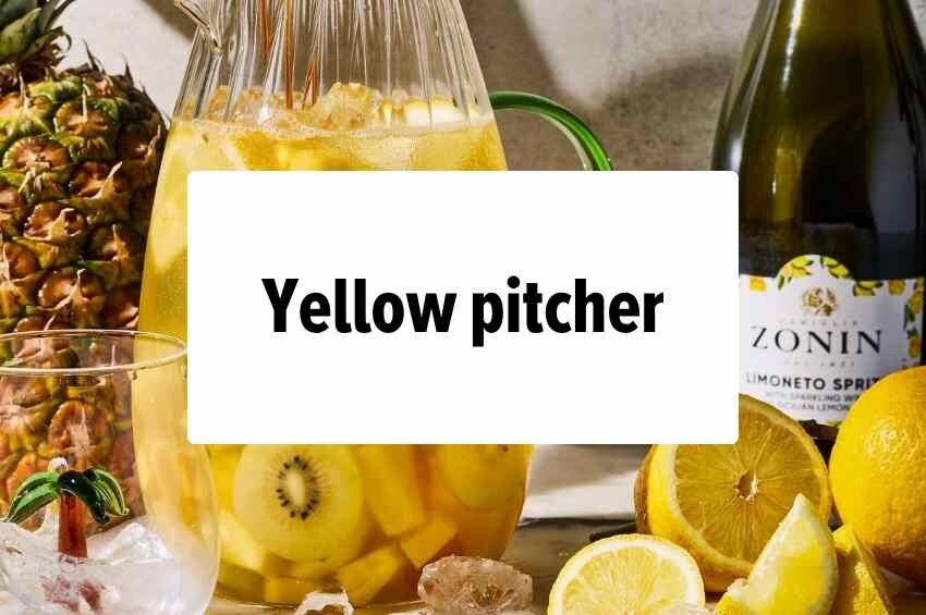 Yellow Pitcher